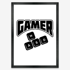 Gamer - pc - Plakat