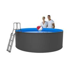 Swim & Fun Santorini Pool gr� �350x90cm