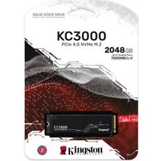 Kingston KC3000 2TB M.2 2280 PCI-E x4 Gen4 NVMe SSD (SKC3000D/2048G)