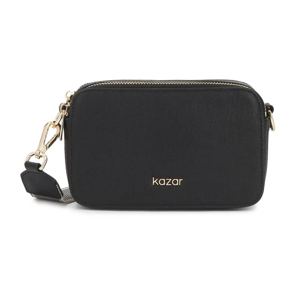 Kazar Lumi Crossbody Taske - Tasker - Dame - Sort - ONE SIZE - Uld