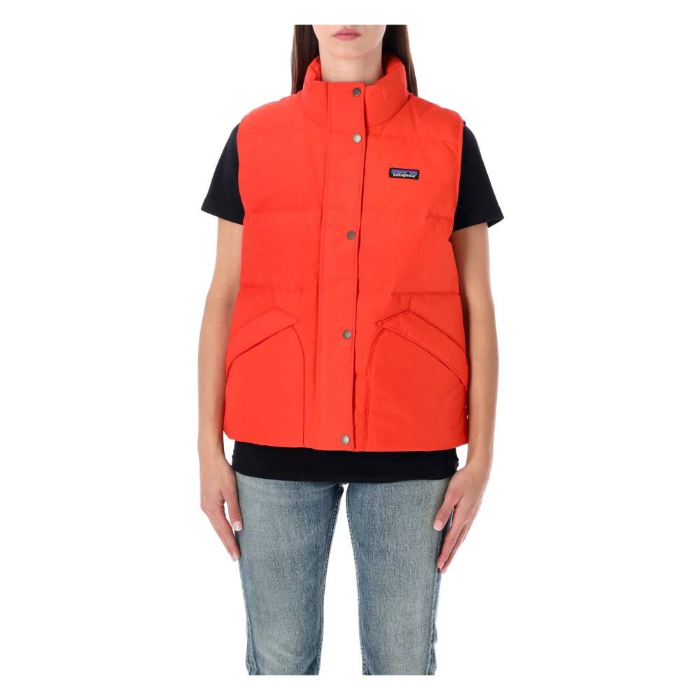 Patagonia Downdrift Vest - Jakker - Dame - Rød - XS - Uld