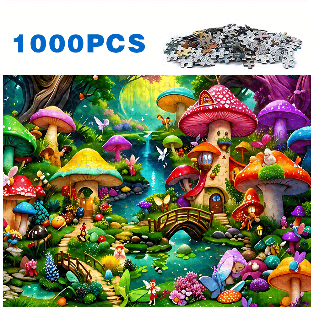 500/1000pcs Jigsaw Puzzles Featuring Natural Scenery, Animal Farms, Creative Famous Paintings, And More. High-, Ultra-high-definition Patterns For An Experience. Perfect For Holiday