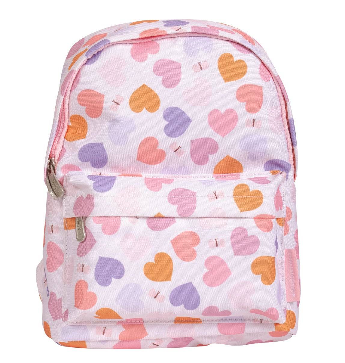 A Little Lovely Company - Rygsæk - Hearts fra A little lovely company (5,5 L)