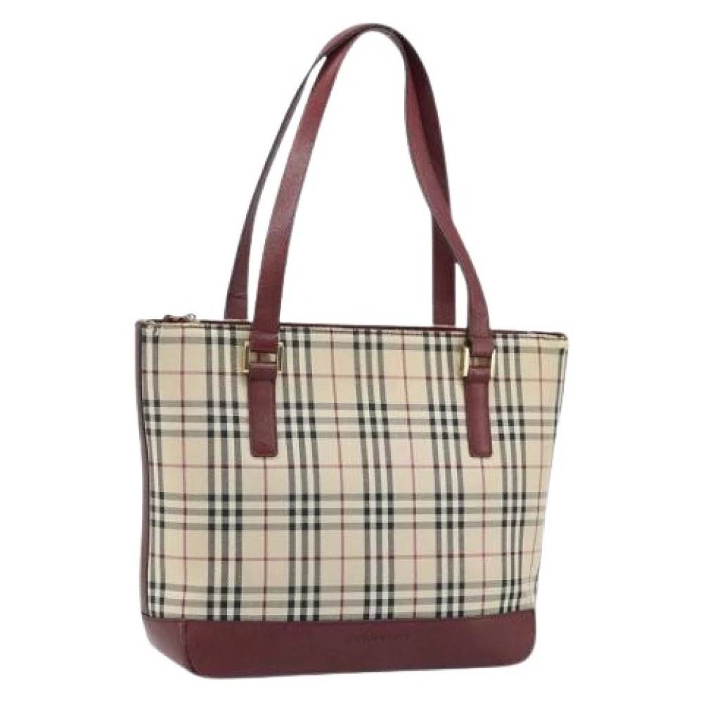 Burberry Vintage Pre-owned Vintage Tote Bag - Vintage - Dame - Flerfarvet - ONE SIZE - Uld