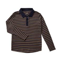 Magasin Mouse 6 Junior Polo Gots Stl. 67 år / 116122 cm pojkar Pikétröjor - Navy Blazer / Cartouche Stripe (6-7 år / 116-122 cm)