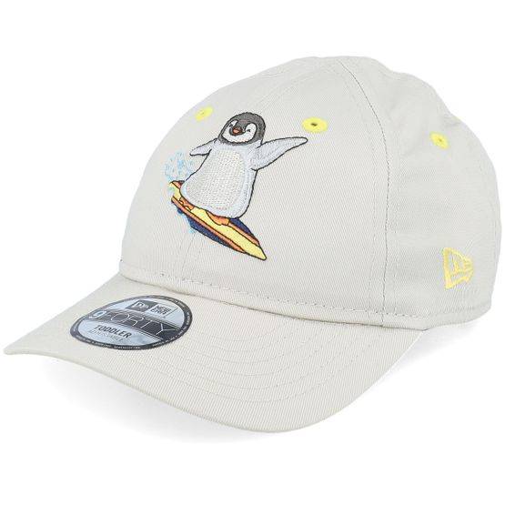New Era - Beige adjustable Keps - Kids Character 9FORTY Stone/Yellow Adjustable @ Hatstore