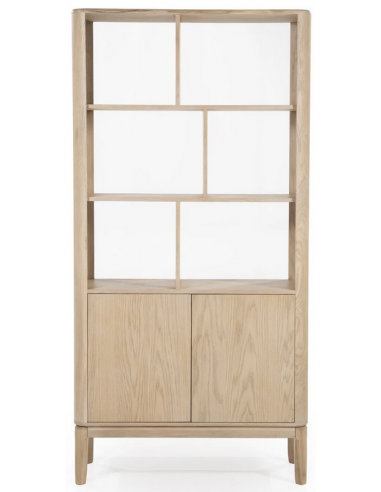 Harvey reolsystem i egetræ og egetræsfinér H180 x B90 cm - Eg