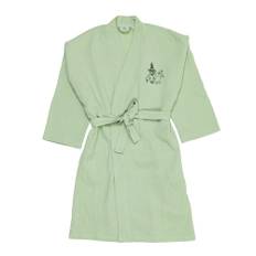 Moomin Arabia - Mumin morgonrock muslin L/XL grön