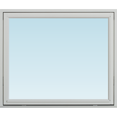 Svenska Fönster SF vridfönster  1280x1080mm 1-luft, insida trä utsida trä, 3-glas  (13x11)