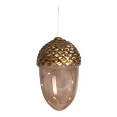 Celina Acorn Home Decoration Christmas Decoration Christmas Baubles & Tree Accessories Brown Sirius Home