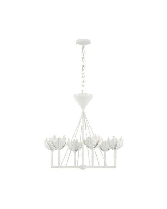 Visual Comfort Alberto low taklampa vit - Vit (H: 68,6 x B: 73 cm)