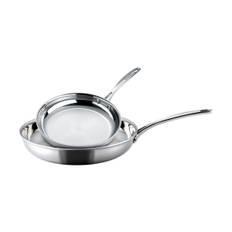 Scanpan Scanpan Fusion 5 stekpanneset 20 cm & 28 cm 2-delar - Silverfärgad