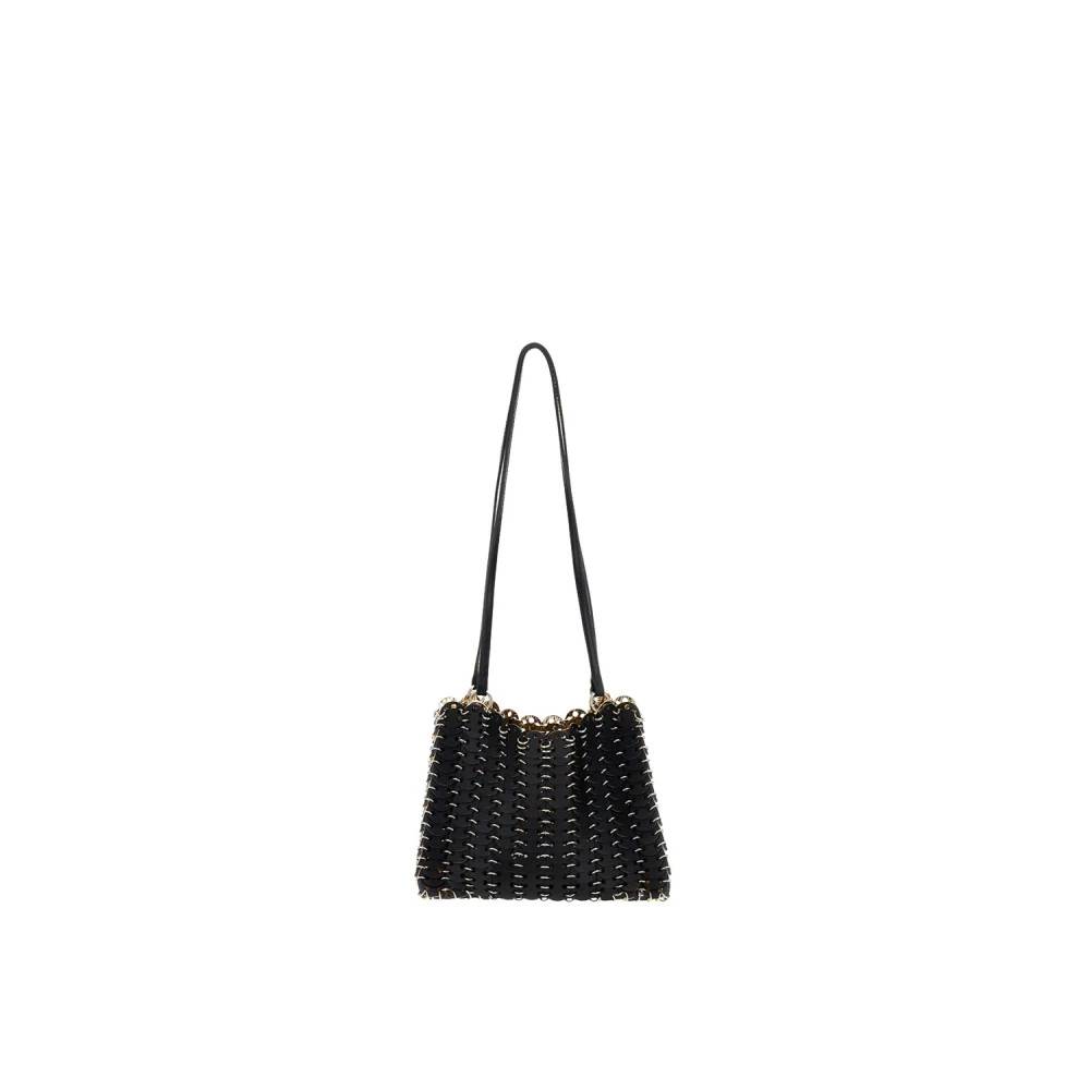Rabanne Skuldertaske - Tasker - Dame - Sort - ONE SIZE - Uld