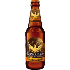 Grimbergen Double Ambrée Belgisk Ale - 6,5% øl, 24x33cl flaske
