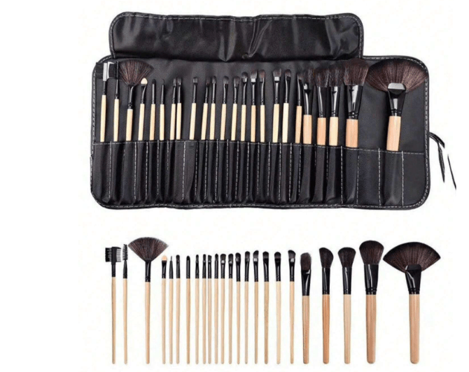 24 st Makeup Borstar Set Professional
