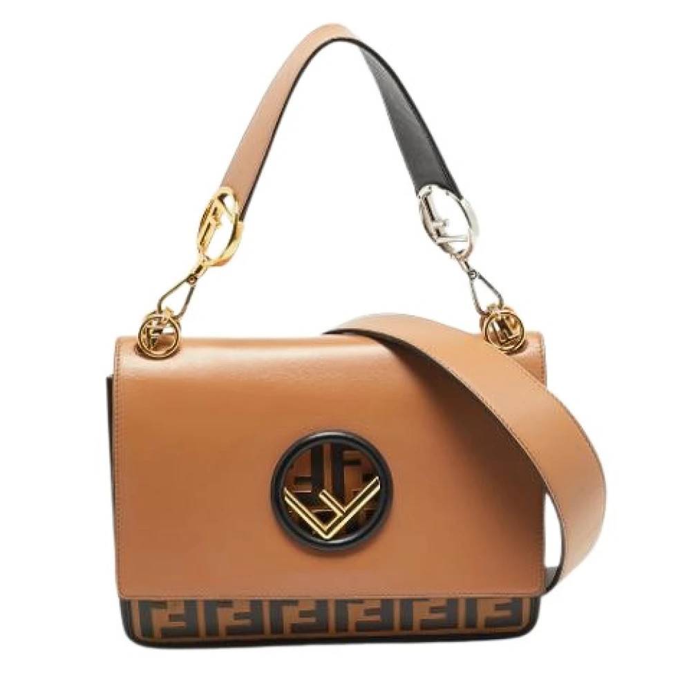 Fendi Vintage - Pre-owned Läder Axelremsväska Vintage - Dam - ONE Size - Läder