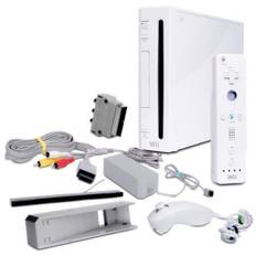 Nintendo Wii | Nunchuck | Fjernbetjening | hvid