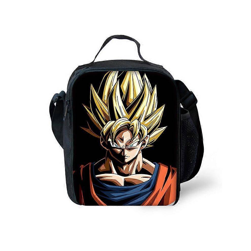 (CB-199X10A8) pcs set Cute Anime Child School Backpack with Lunch For G-Gokus Bags ,Pencil Bags ,School Bags for Boys Girls Best Gift