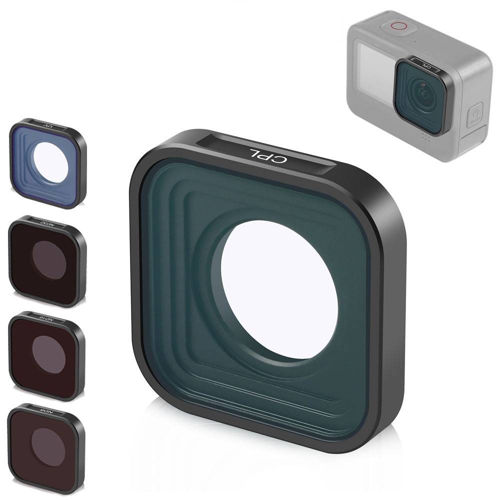 Go Pro 12 Glass Cpl Nd32 Nd16 Nd8 Uv Lens Filter Polarized Nd Protetive Filters For Gopro Hero 9 12 13 Black Camera Accessories
