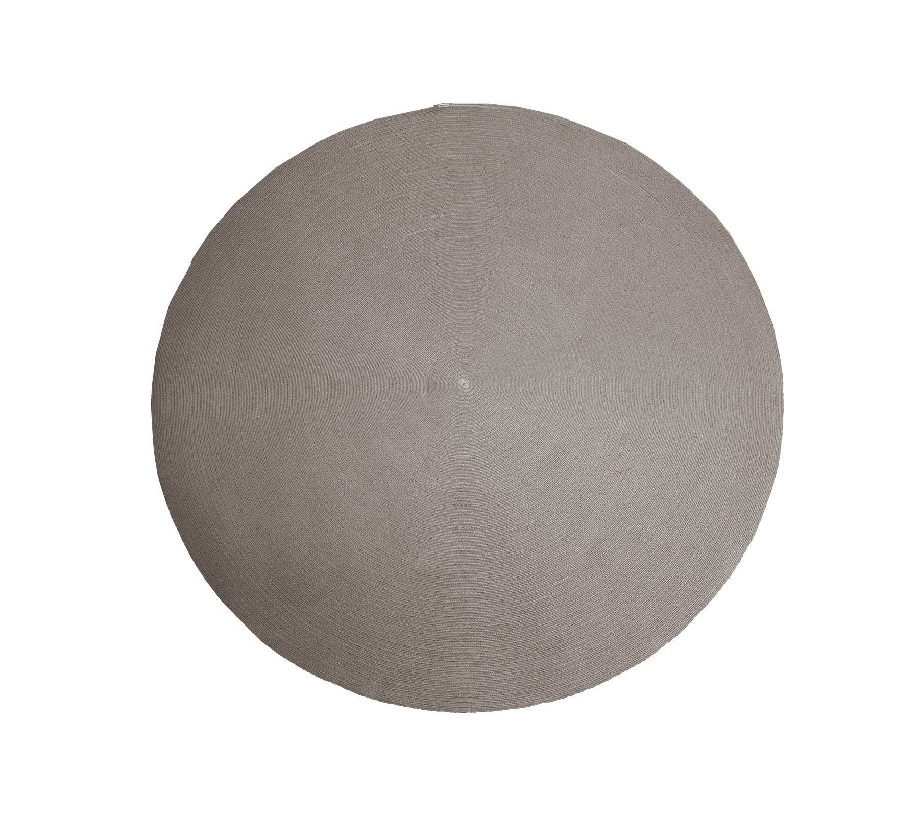Circle tæppe, rundt - Ø140 cm / Soft Rope, Dark grey
