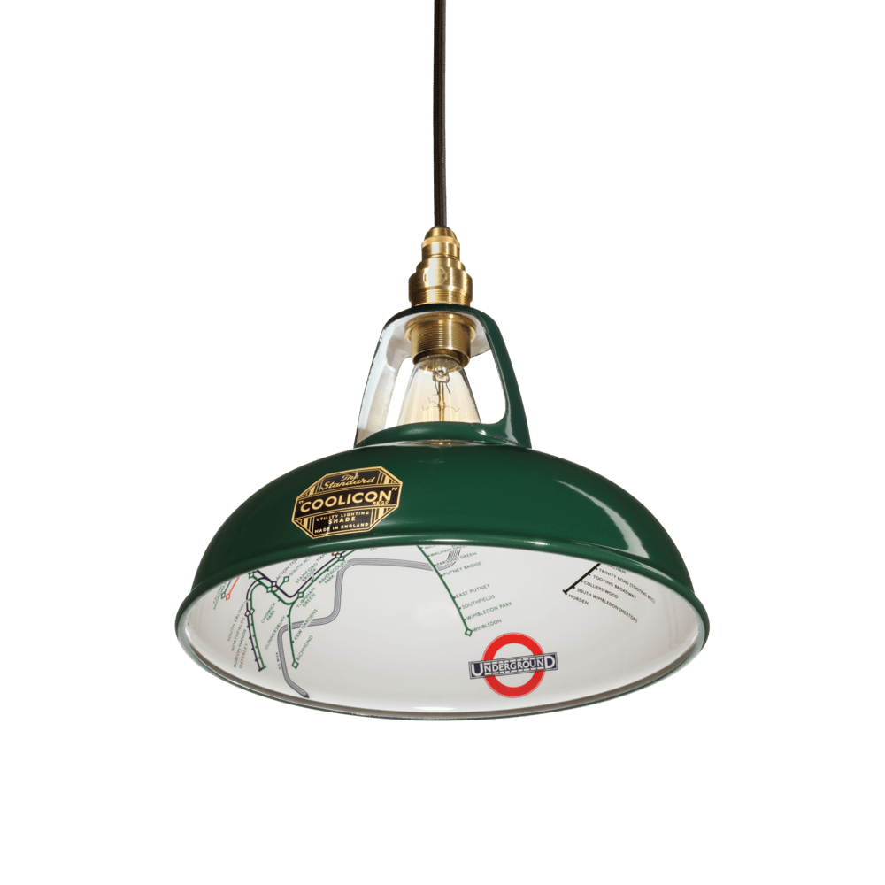 Coolicon Underground lampe District Line Green Ø22,9 cm