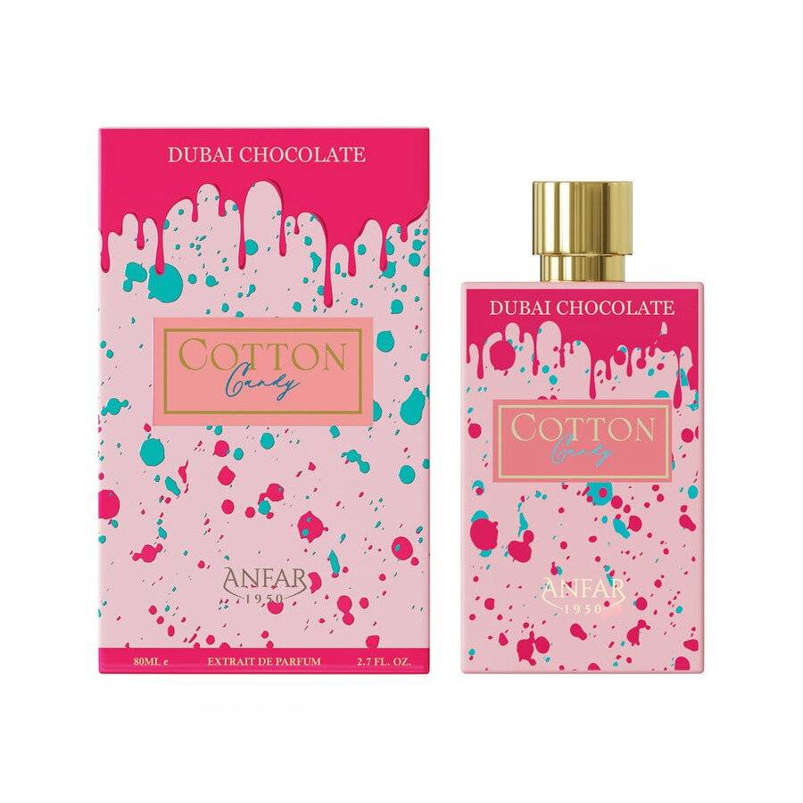 Anfar Dubai Chocolate - Zucchero filato, Extrait De Parfum, per donna, 80 ml