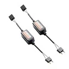 Fyearfly H7 LED Canbus-avkodare, 1 par H7 35 W LED-lampa bilstrålkastare Hi/Lo Beam Canbus avkodare felfri anti-flimmermotstånd LED Flash Canceller