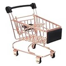 JOINPAYA Mini Shopping Cart Leksak För Pojke Flicka Simulerad Vagn i Rollek För Pojke Flicka För Spel Och Förvaring Småföremål Lättviktig Och Hållbar Design