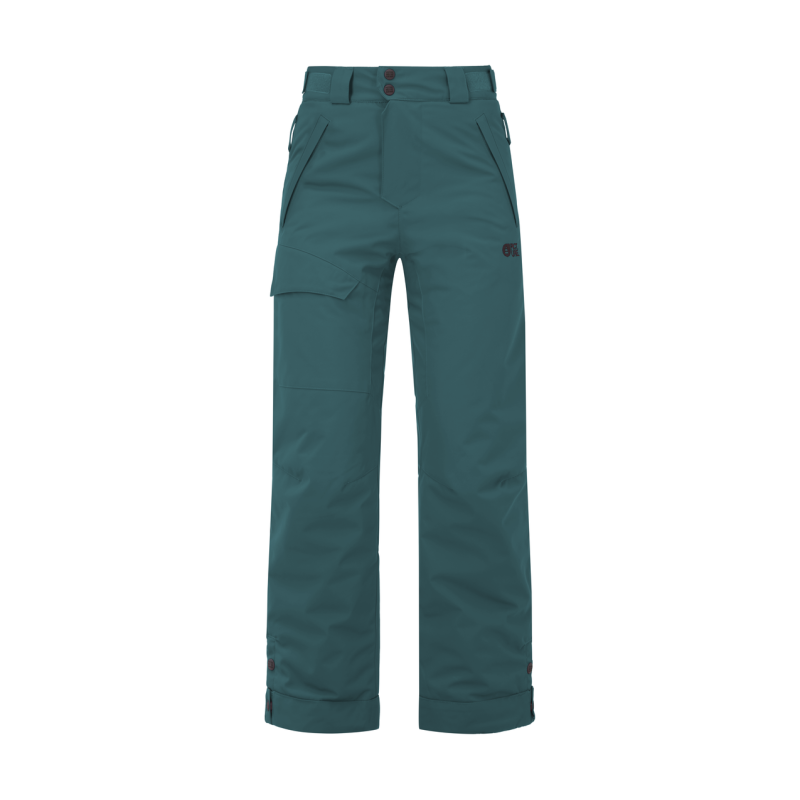 Picture Organic Clothing Time Pants - Skidbyxa - Børn Deep Water 8 år