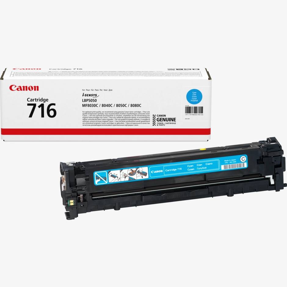 Canon 716C cyanfärgad tonerkassett