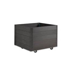 Komposit højbed 60 x 60 x 40 Med bundplade og hjul (+495 kr)