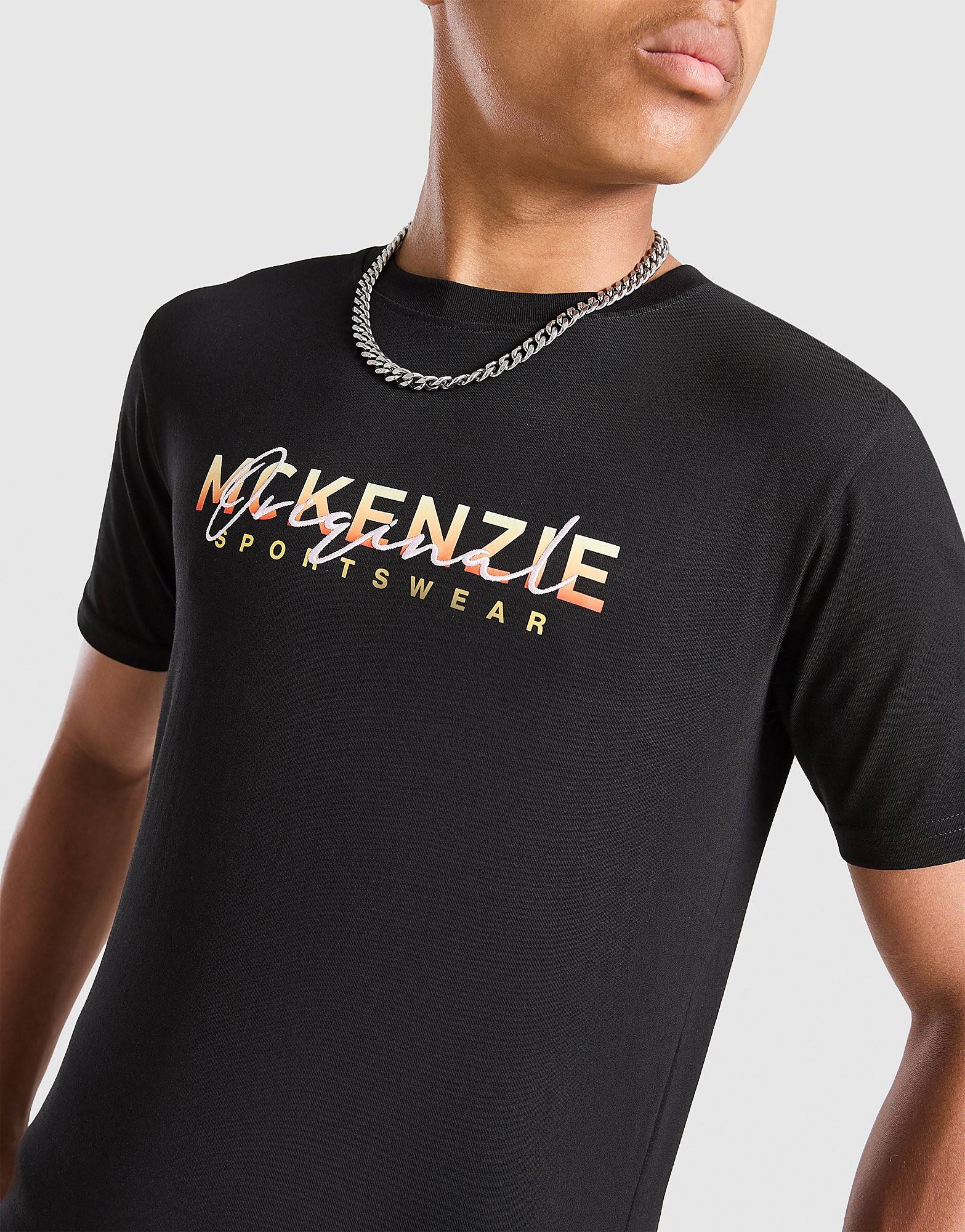 McKenzie Silica T-Shirt Junior, Sort