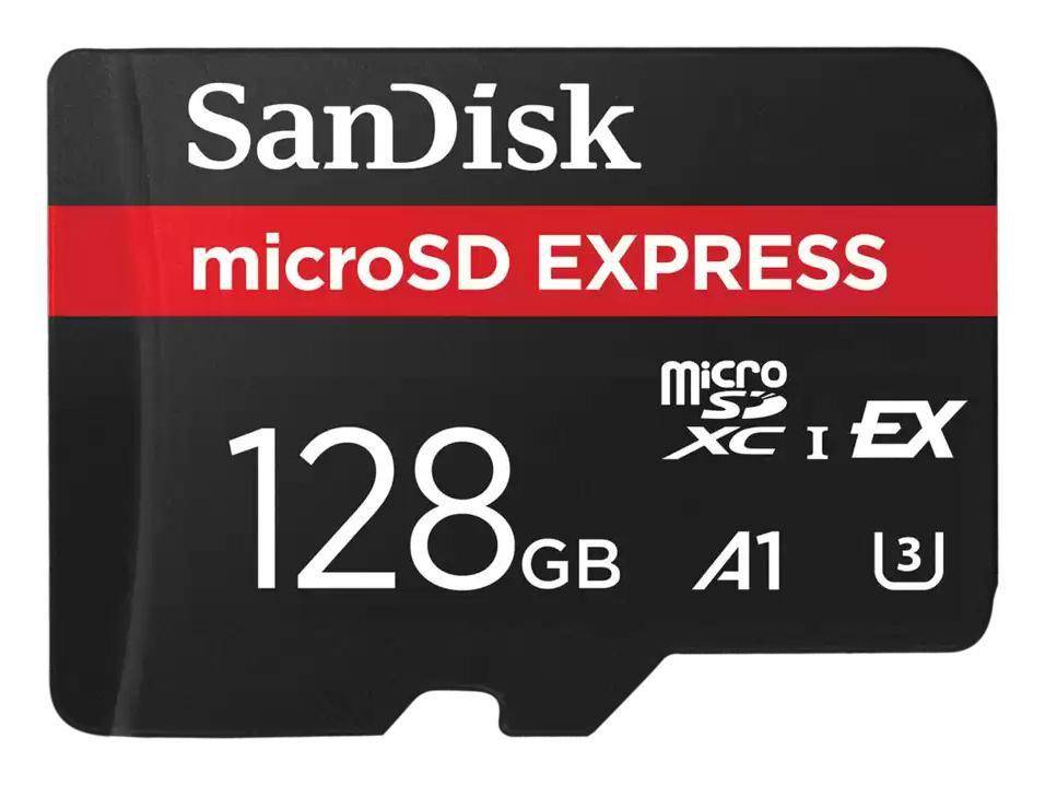 EXPRESS MICROSD CARD 128GB UP TO 880MB/S READ 480MB/S WRITE EXT