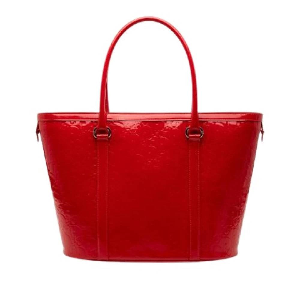 Dior Vintage Pre-owned Vintage Tote Bag - Vintage - Dame - Rød - ONE SIZE - Læder