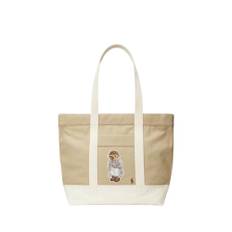 Polo Ralph Lauren, Väskor , Dam, ONE Size, Bomull, Bear and Polo Canvas Tote Bag
