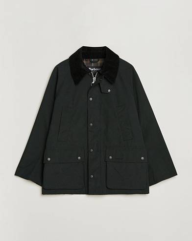 Barbour Heritage Oversized Peached Bedale Jacket Black