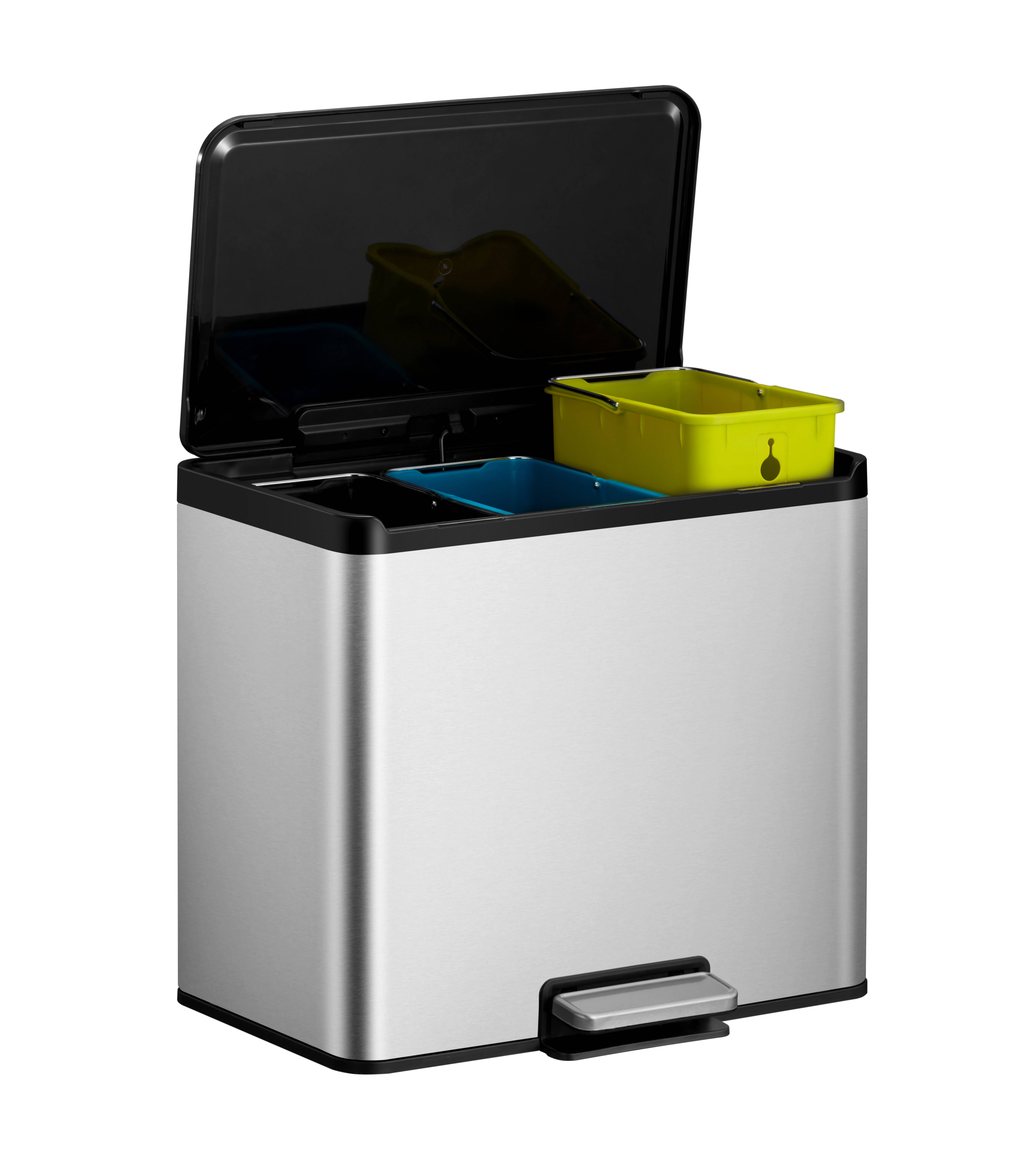 EKO Essential Step Bin 9+9+9L