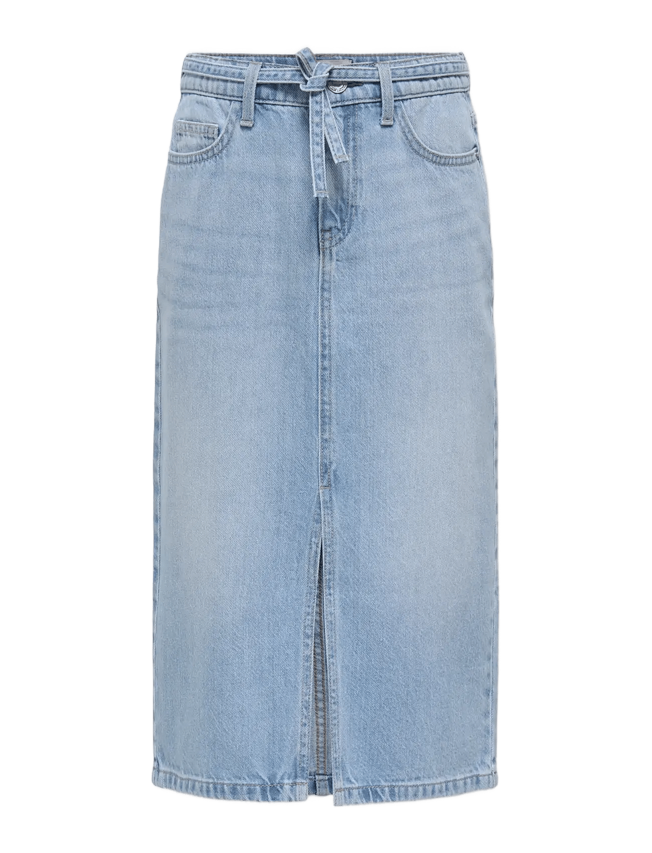 Kids Only Kogluna Belted Midi Skirt Dnm - Blue - 140