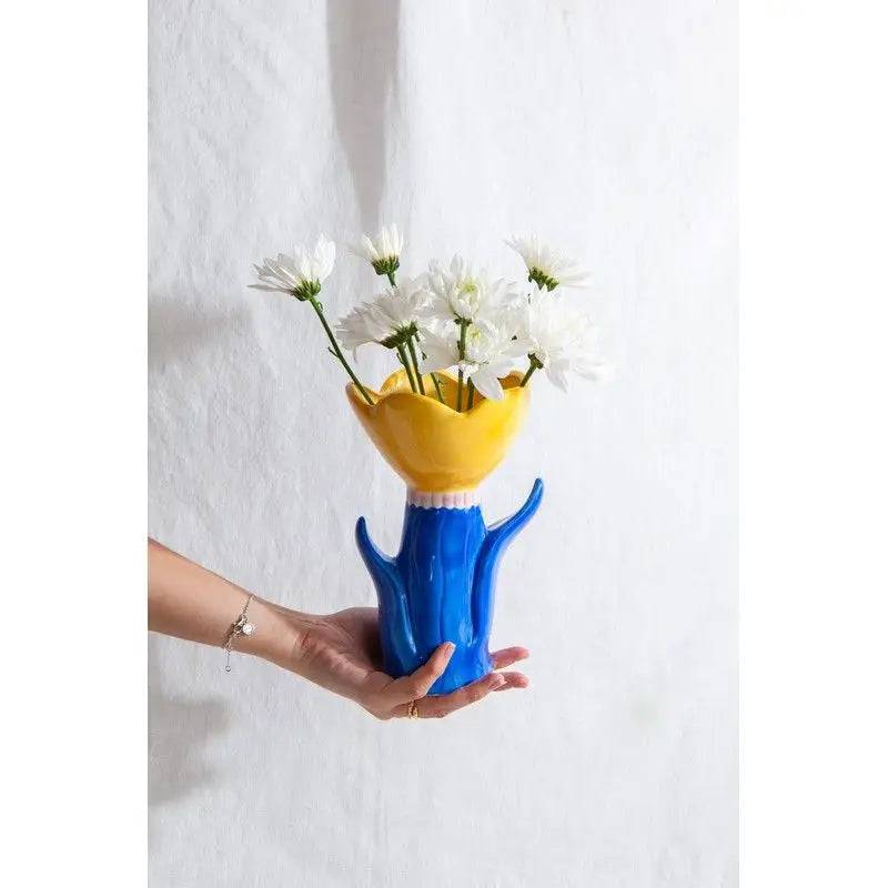 Large flower vase