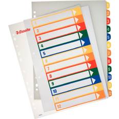 Esselte Maxi Register | A4 | Printbar | 1-12