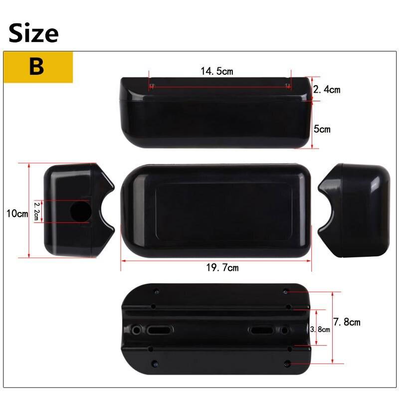 Ebike controller box elcykel controller case 250w 350w 500w 1000w elcykel konvertering kit med skruvtillbehör - B