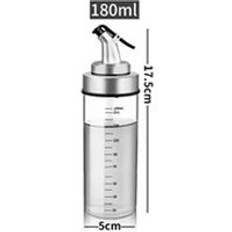 Matlagning krydda flaska dispenser sås flaska glas förvaringsflaskor för krydda glas olja spray vinäger köksredskap
