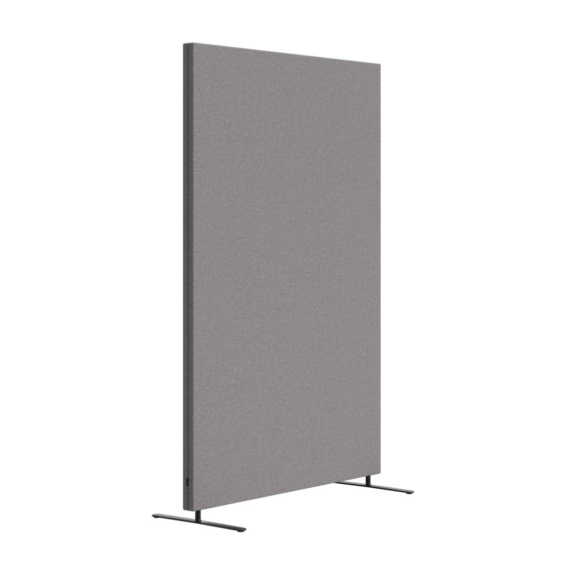 Gulvskærm Soneo 30 - Inklusive skærmfødder, Størrelse B120 x H170 cm, Stof Salsa 58 - Lysegrå.