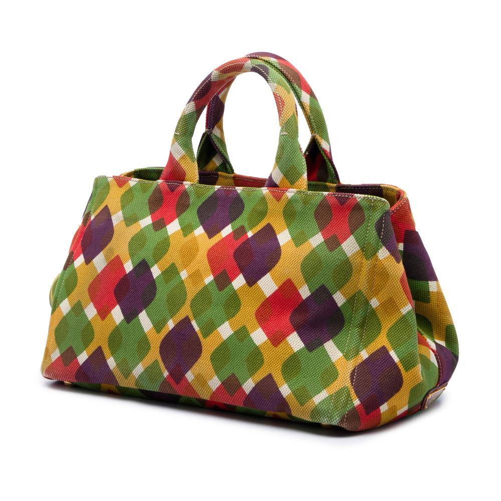 Prada Vintage Prada Canapa Tote L 22cm x W 34.50cm x D 21.50cm - Totebags hos Magasin.