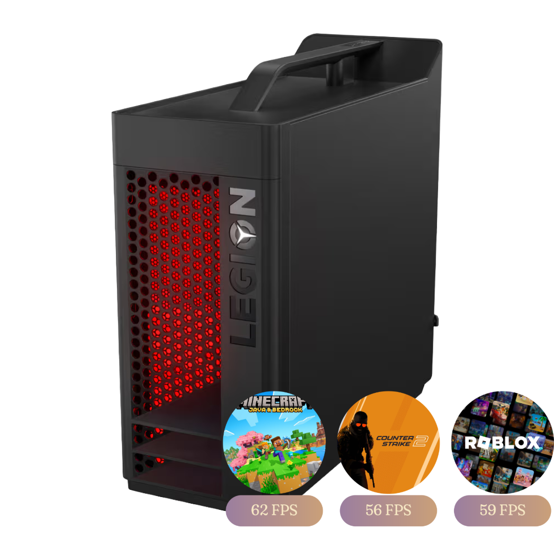 Lenovo Legion T530-28ICB Gaming Desktop – GTX 1050 2GB / Intel Core i5-8400 / 8GB DDR4 / 128GB NVMe + 1TB HDD - Svart