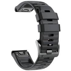 NotoCity Armband für Garmin Fenix 6/6 Pro/7/5/5 Plus, Fenix 8/E 47mm, Quickfit 22mm Armband für Garmin Forerunner 935/945/965, Instinct, Epix Gen 2, Quatix 5/6/7 Estrazarmband(Schwarz)