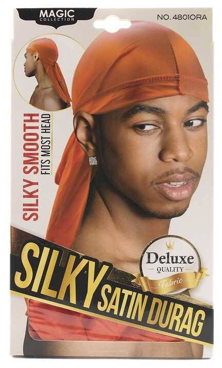 Magic-Silky Smooth Satin Durag Orange