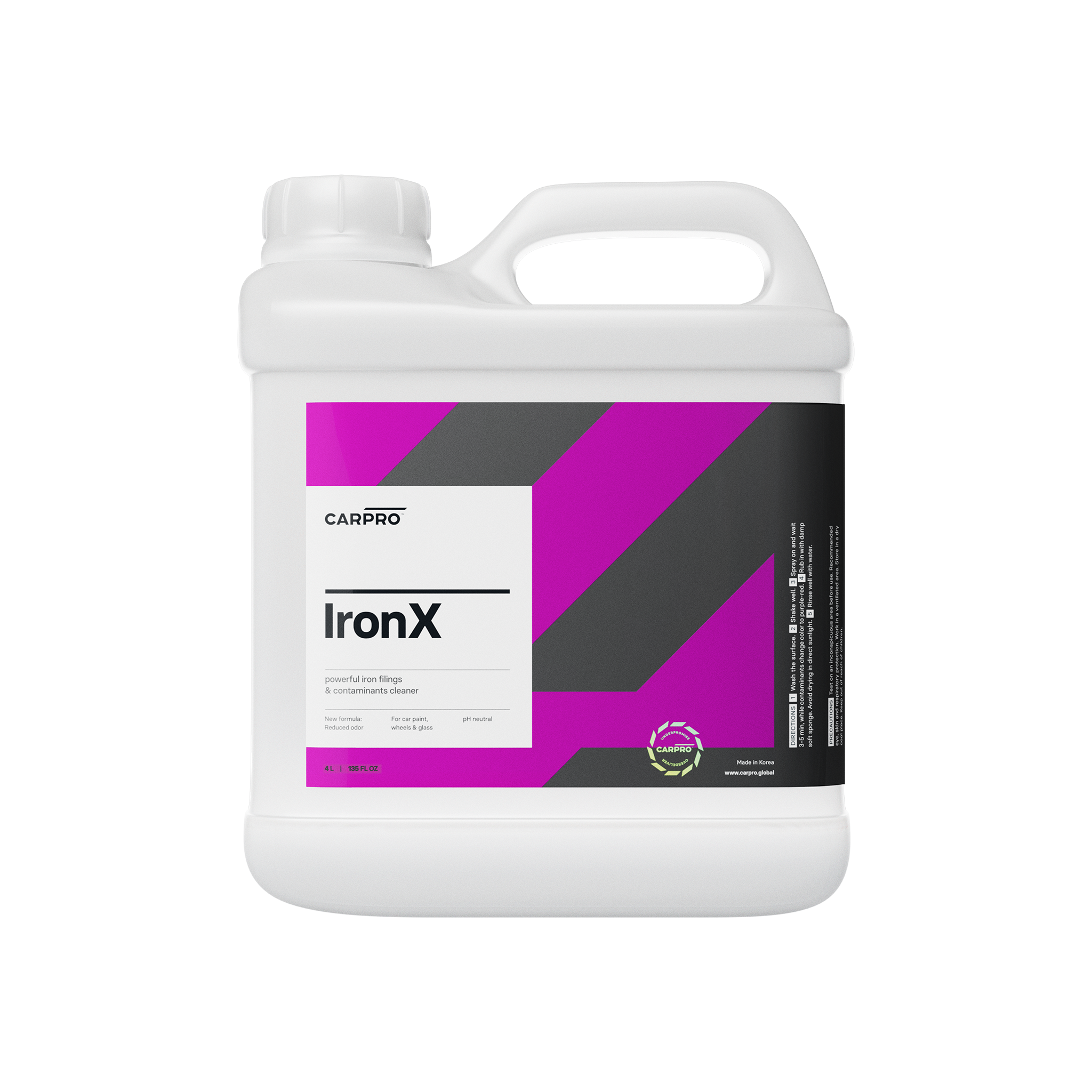 "IronX" Cherry Iron Fillings Cleaner Iron Remover - 4 Liter