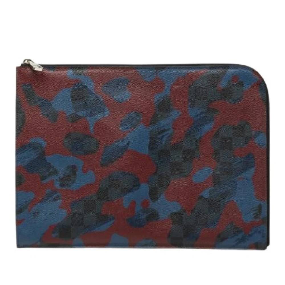 Louis Vuitton Vintage Pre-owned Damier Cobalt Camouflage Pochette Jour GM - Vintage - Herre - Flerfarvet - ONE SIZE -