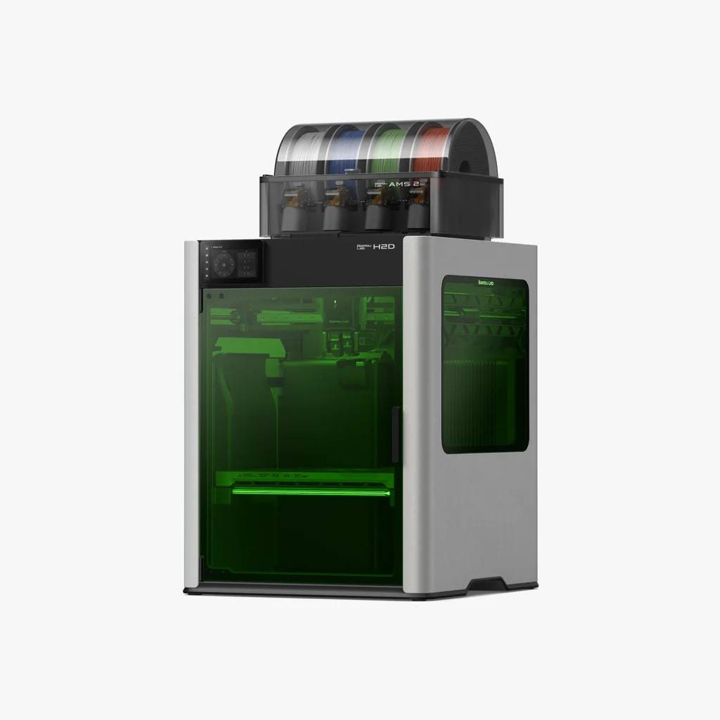 Bambu Lab Bambu Lab H2D Laser Edition Full Combo 40W 3D-skrivare 6937285503060